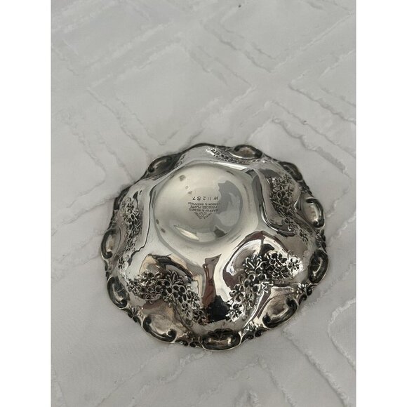 Vintage Mappin & Webb’s Princes Plate London & Sheffield Round Serving Dish Tray - Picture 3 of 4